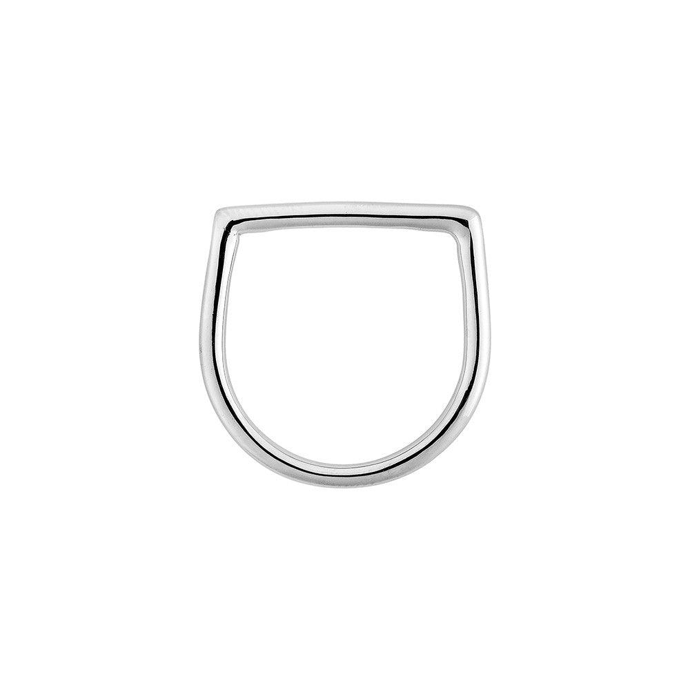 Line Ring - Silver - Haus of Jewelry