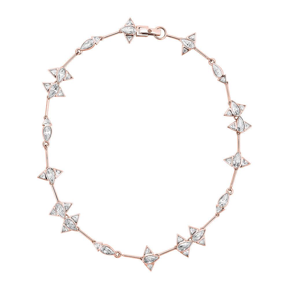 Arun Choker Necklace - Pinkgold - Haus of Jewelry