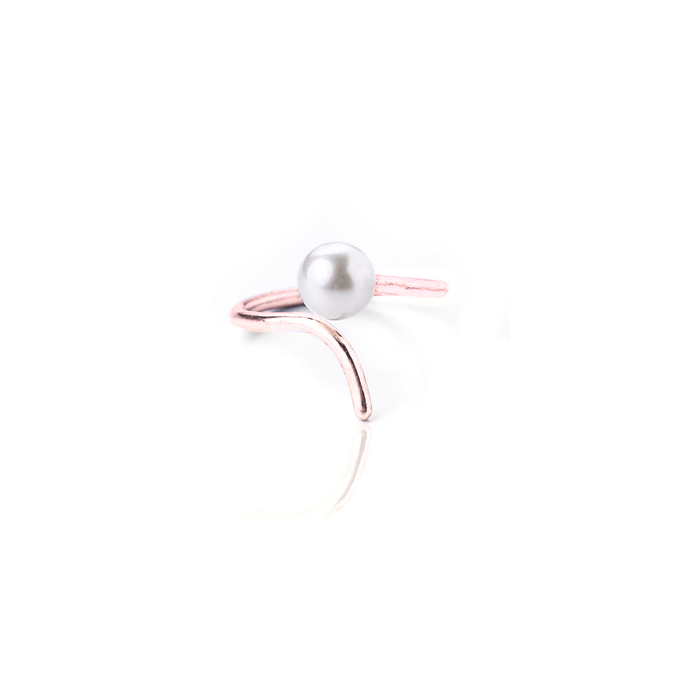 Small pearl ring - Pinkgold - Haus of Jewelry