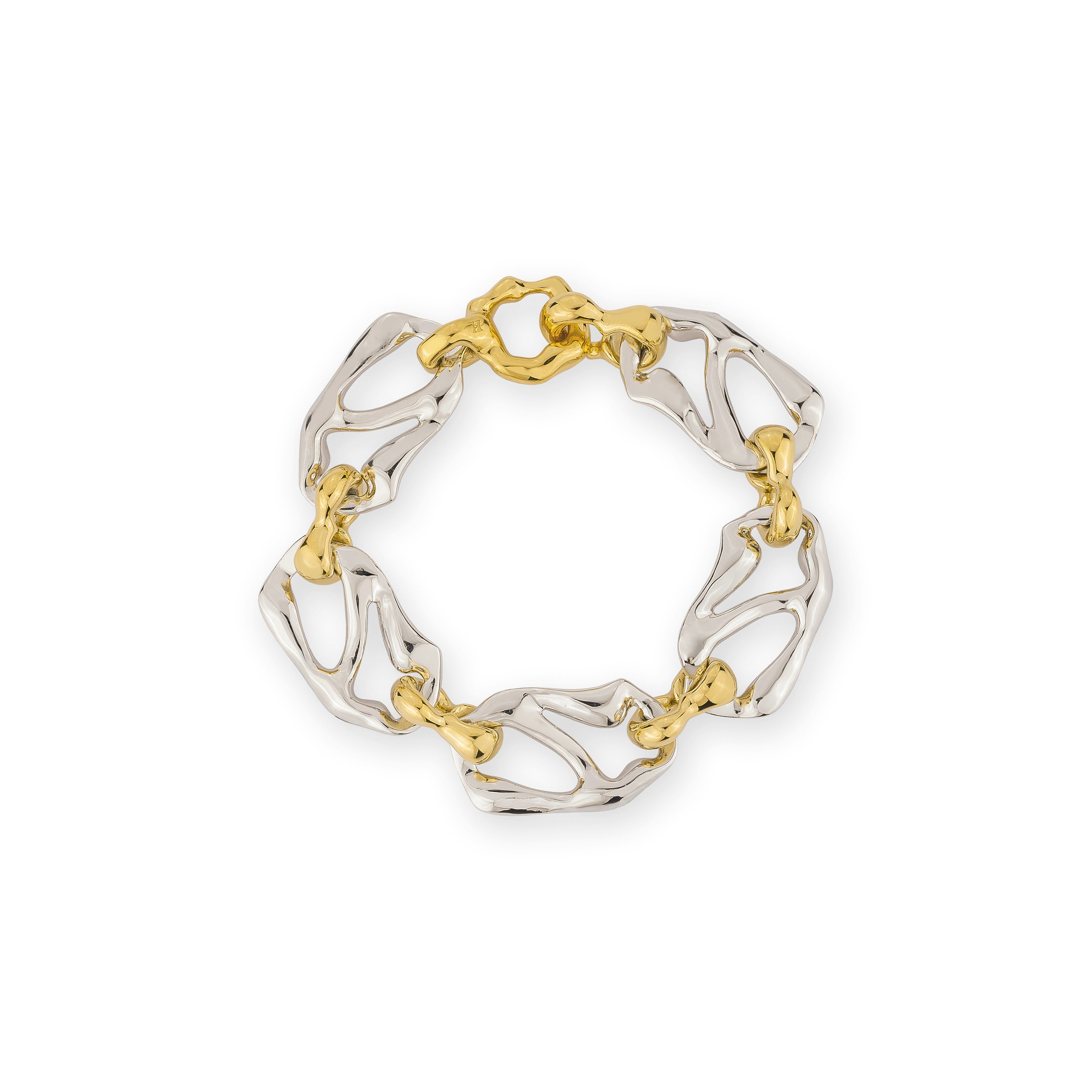 HOJ Signature Chain Bracelet Without CZ Stone- 16 cm.