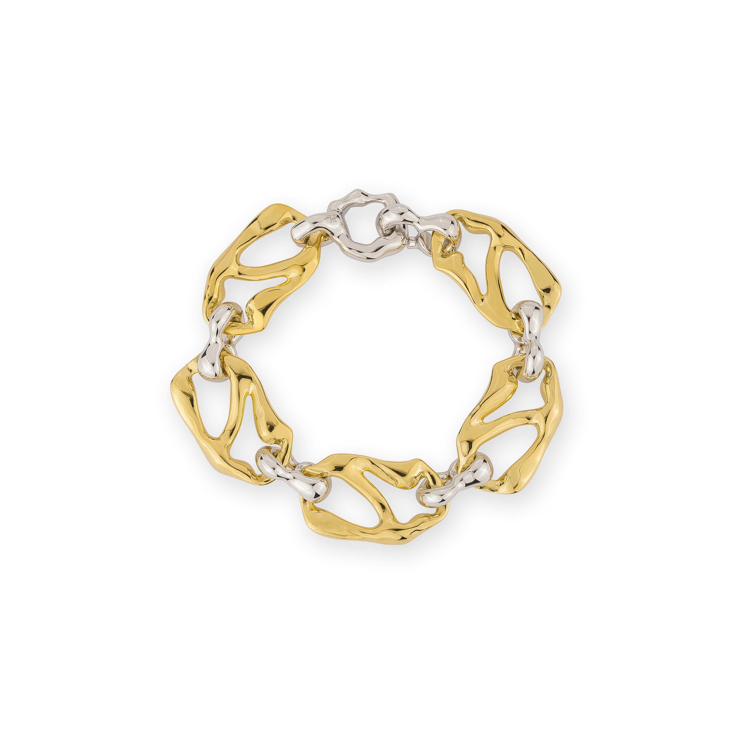 HOJ Signature Chain Bracelet Without CZ Stone- 16 cm.