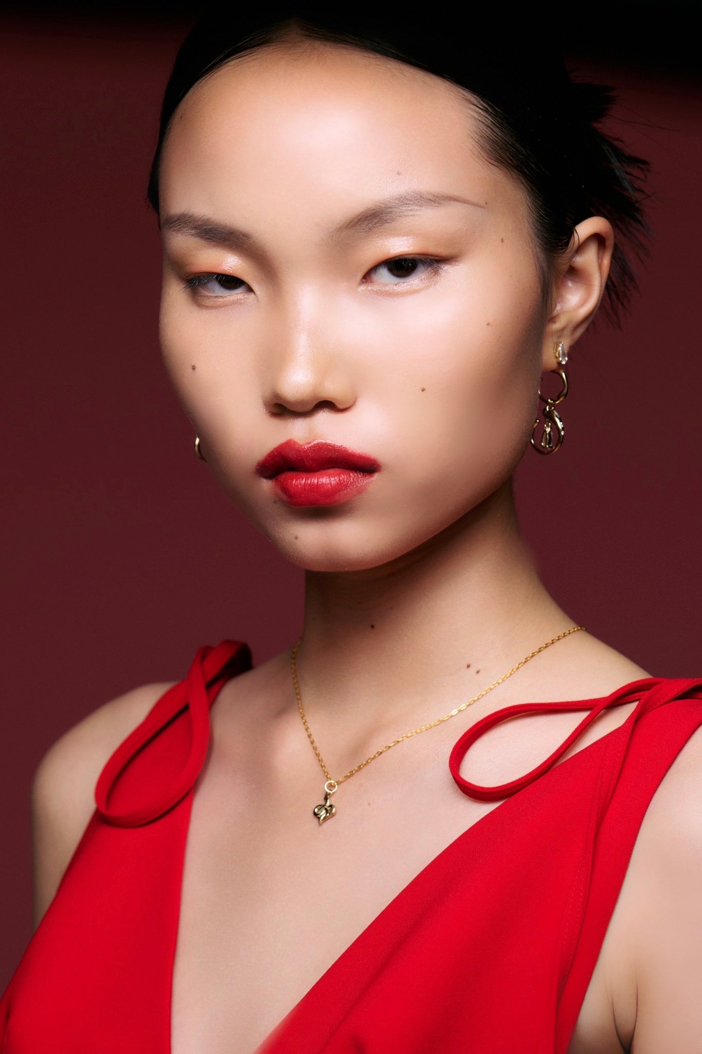 YEAR OF THE ROOSTER NECKLACE - 18K GOLD
