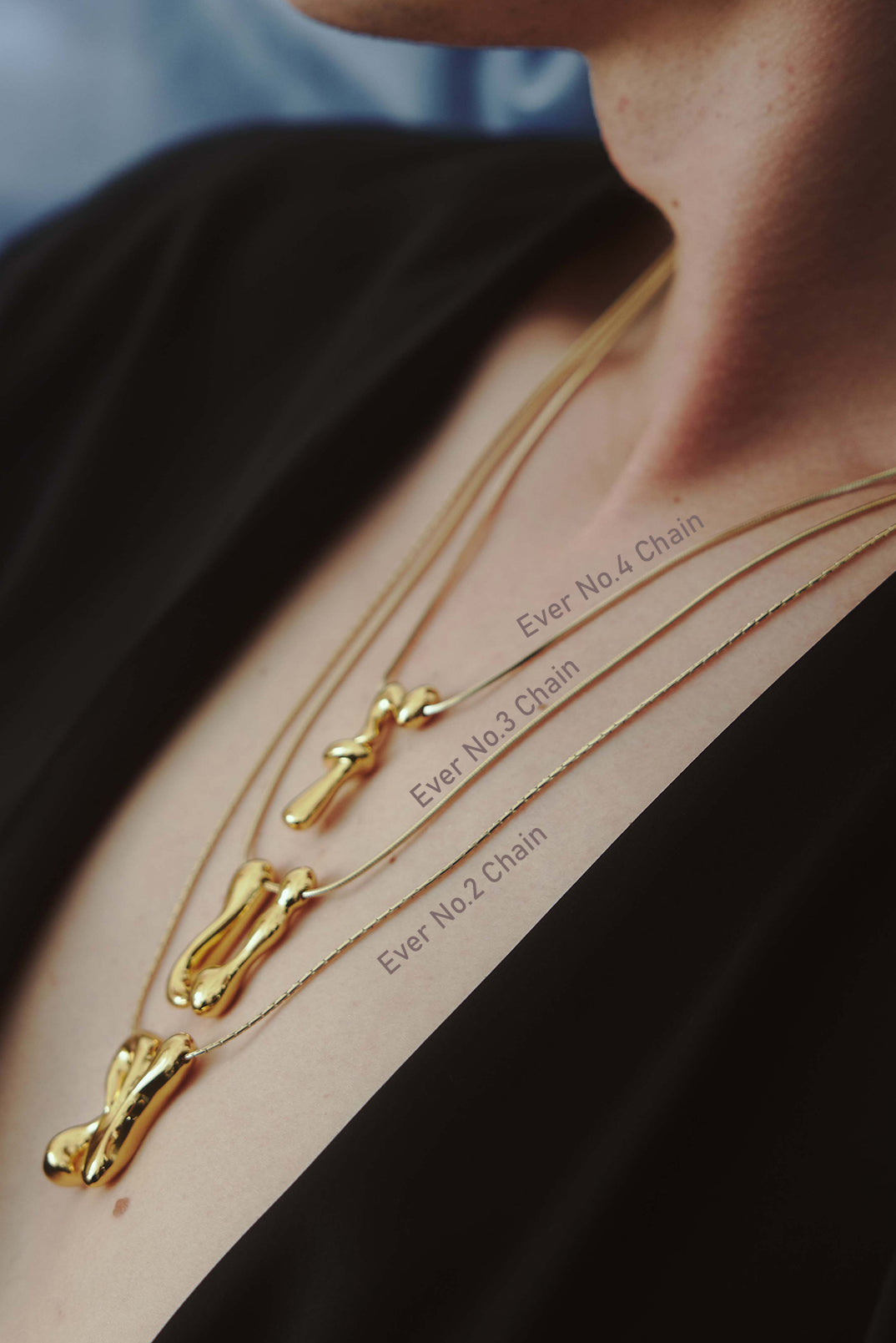 Ever No.3 Chain Necklace