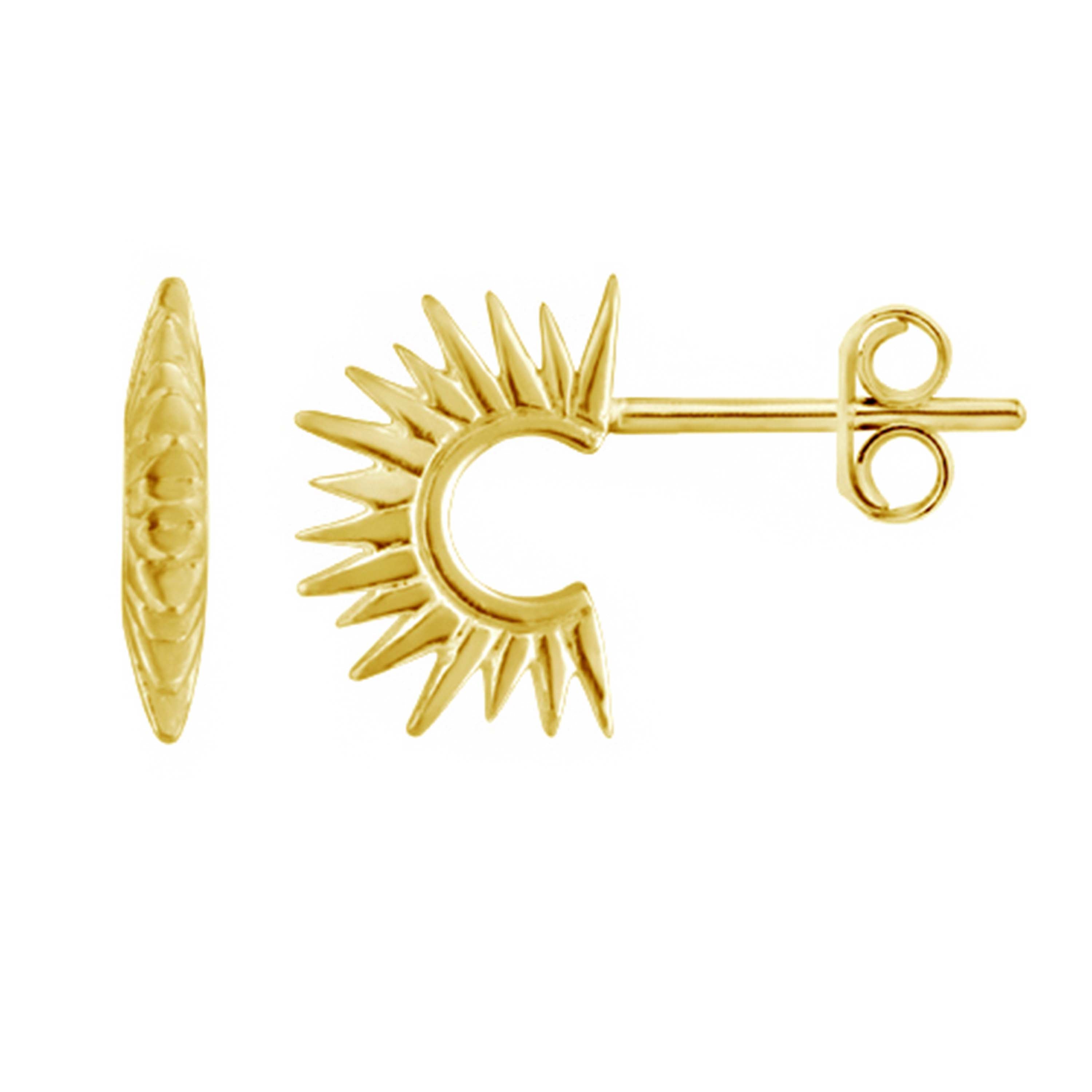 Solis Mini Earrings - Gold