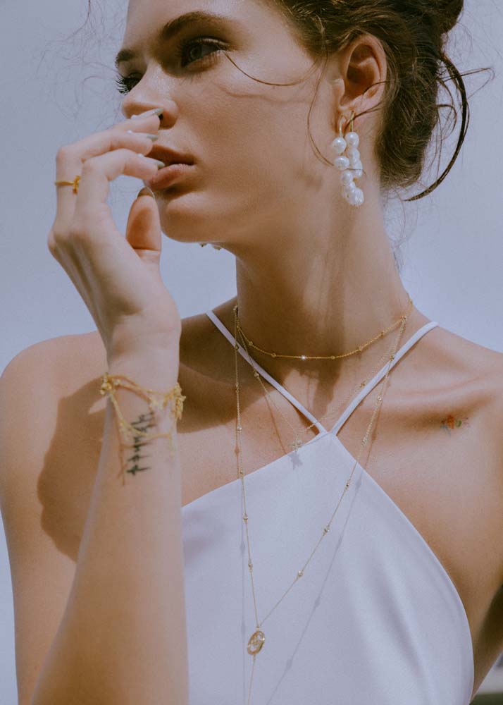 Meri Mini Hoop Earrings - Gold