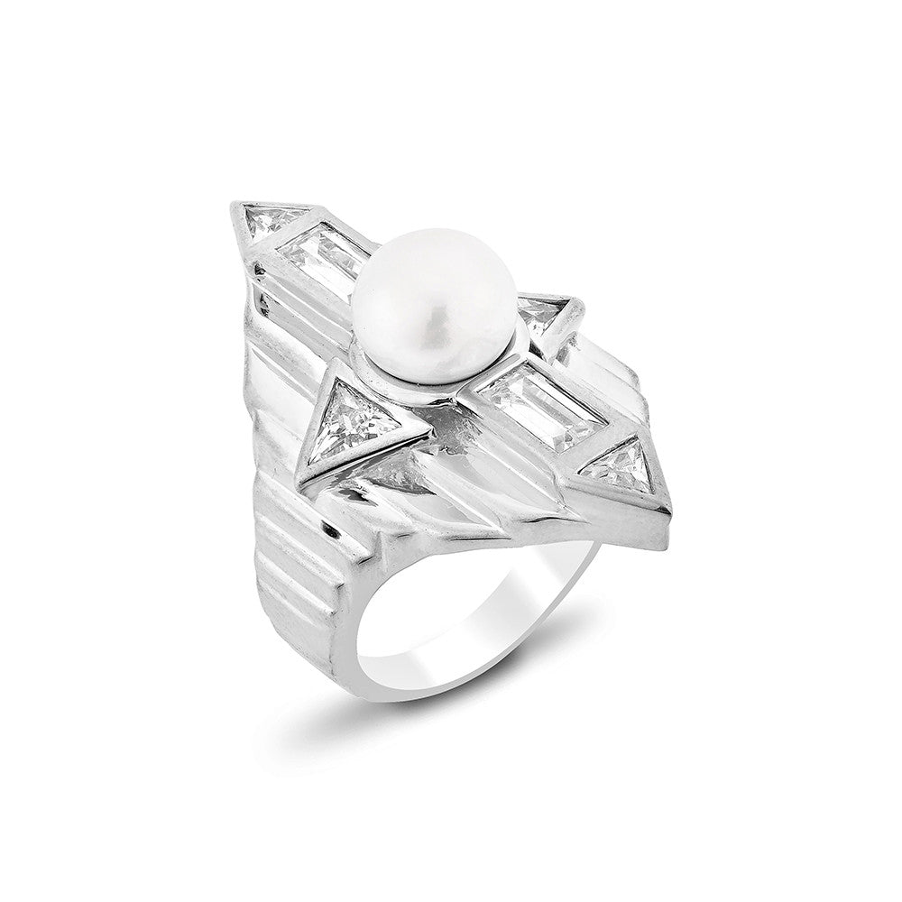 Babylon Ring - Silver - Haus of Jewelry