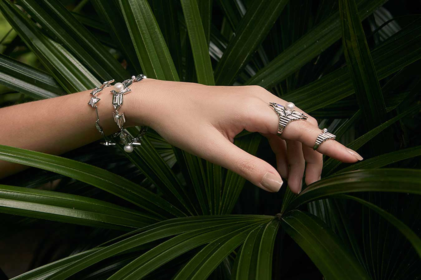 Arun Bracelet - Silver - Haus of Jewelry